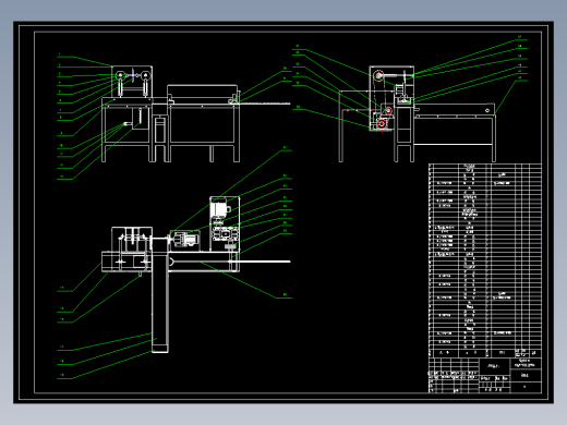 餐具包装纸袋包装机的设计（3D+CAD+说明书）