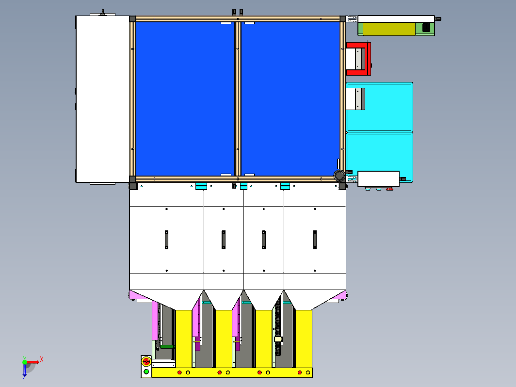 非标自动化滤清盒自动组装机