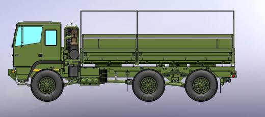 LMTV 6 X 6 军卡车缩略图