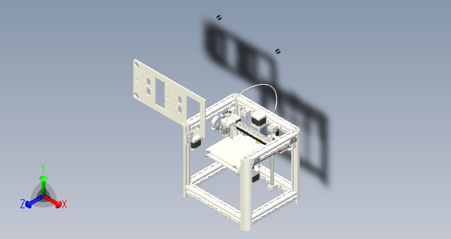 F0136-SW3D打印机模型