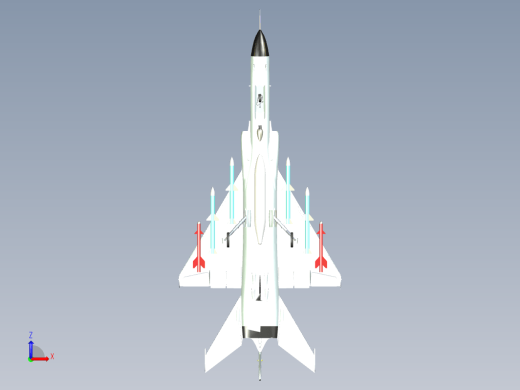 飞机 J-8II x_t X_T缩略图