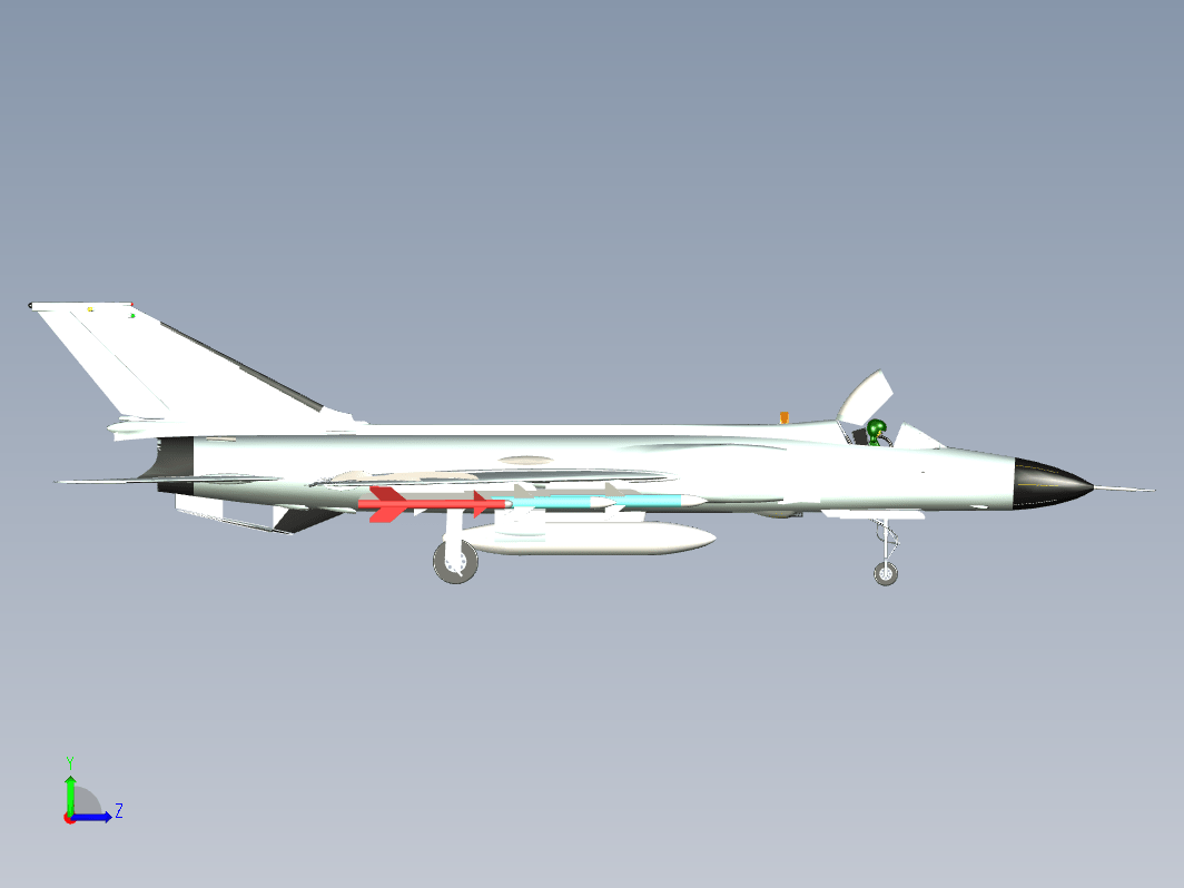 飞机 J-8II x_t X_T