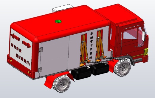 多功能环卫车（带静力学分析文件）缩略图