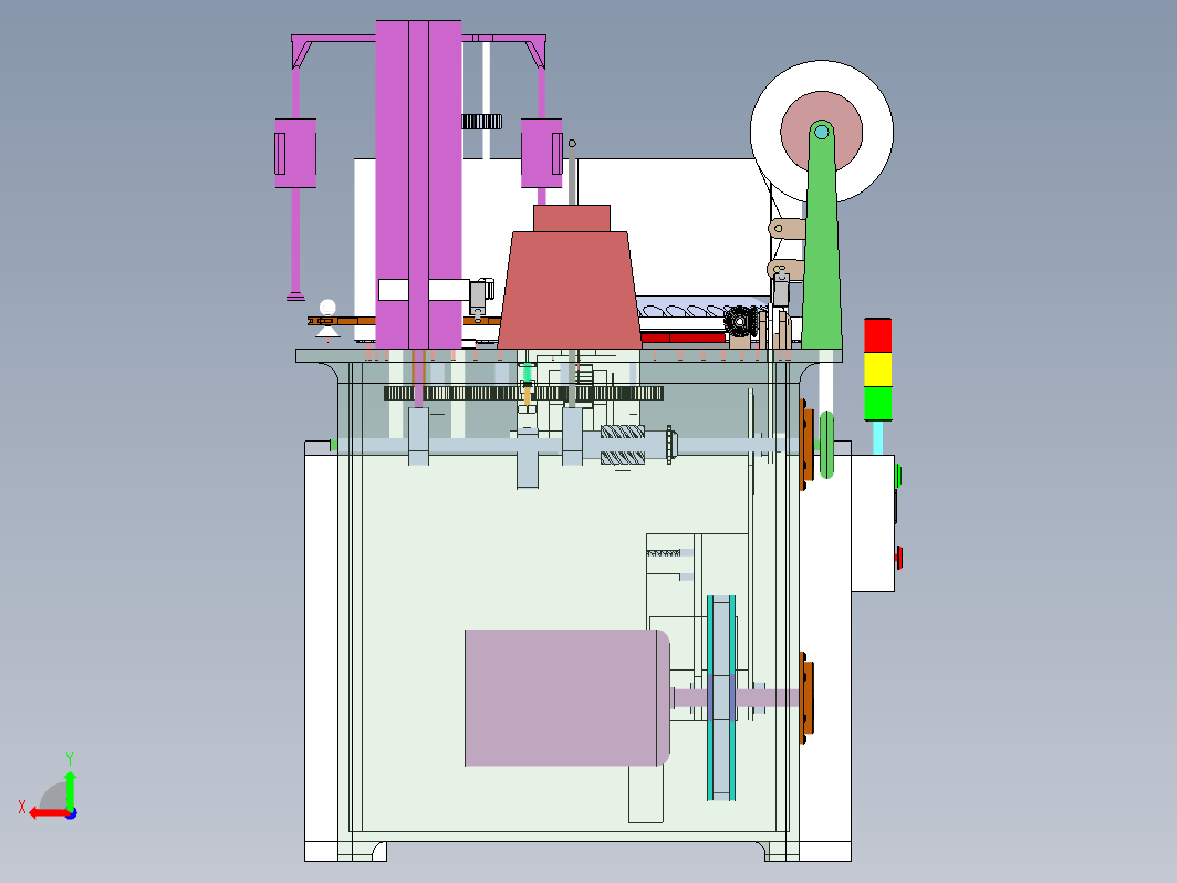 05月-棒棒糖包装机（sw19可编辑+cad）