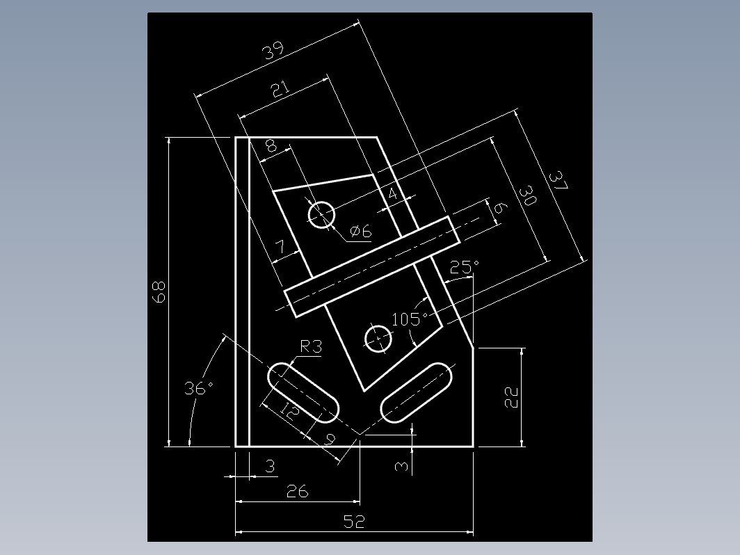 CAD机械零件图-机械制图28