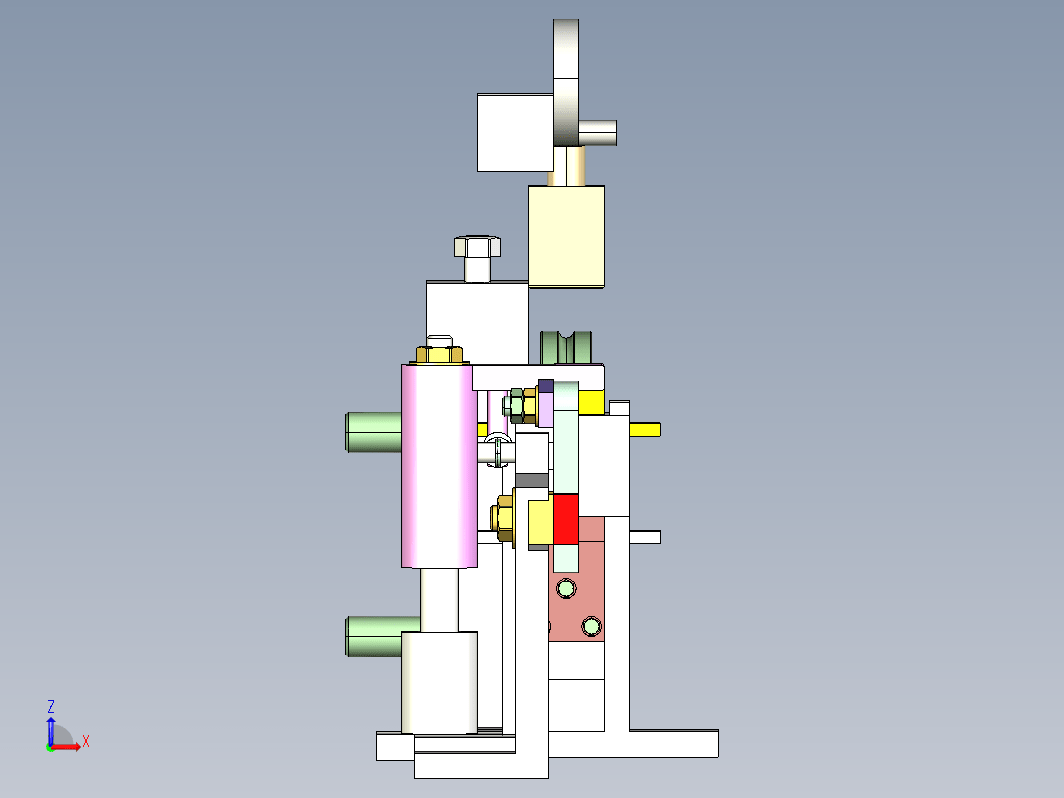 切轴机构