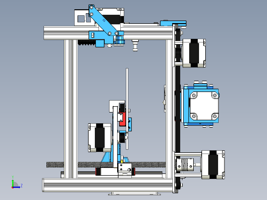 mini-printer小型3D打印机结构