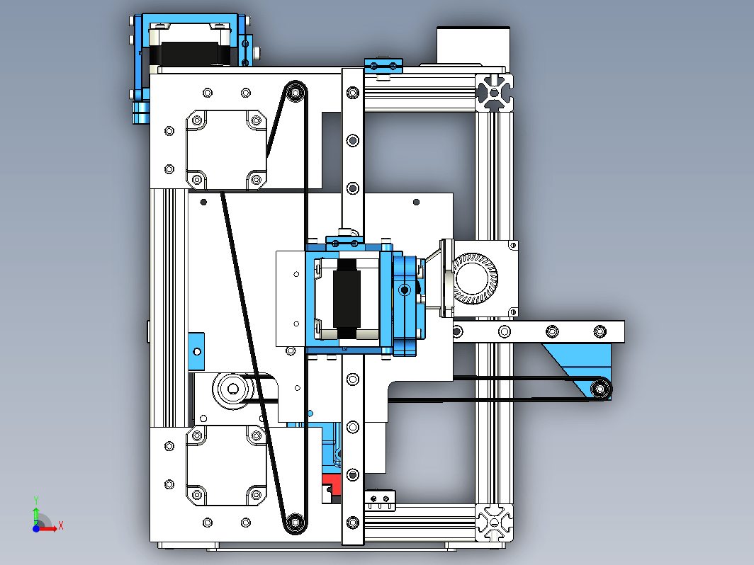 mini-printer小型3D打印机结构