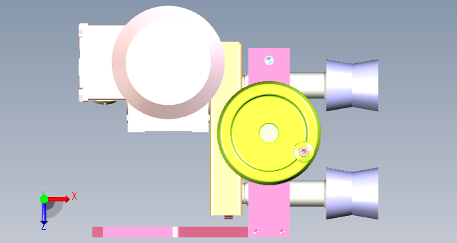 F0154-V型钢矫直送料机构