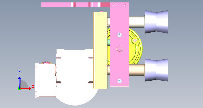 F0154-V型钢矫直送料机构