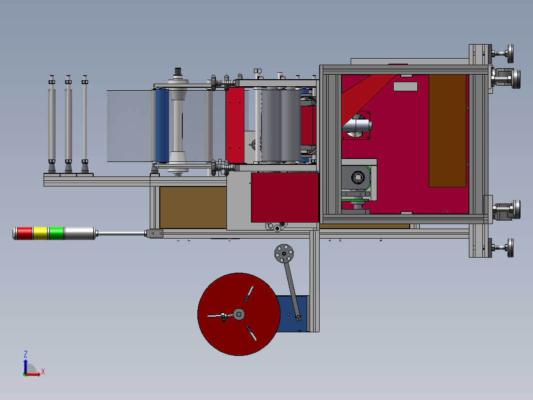 完整的N95口罩机打片机3D