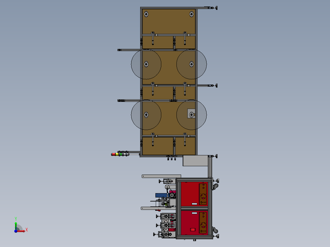 完整的N95口罩机打片机3D