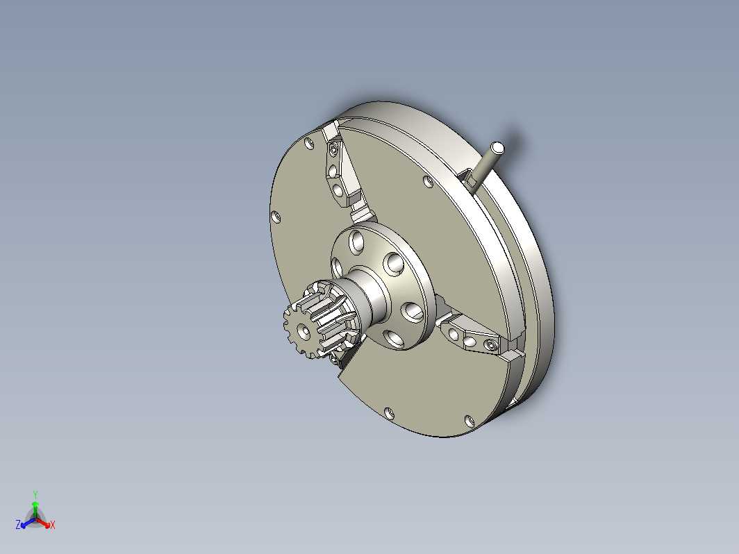 三爪卡盘 3-jaw-chuck