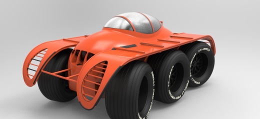 BMW Screamer六轮车缩略图