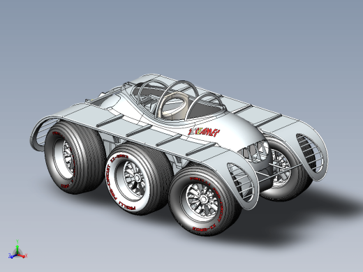 BMW Screamer六轮车缩略图