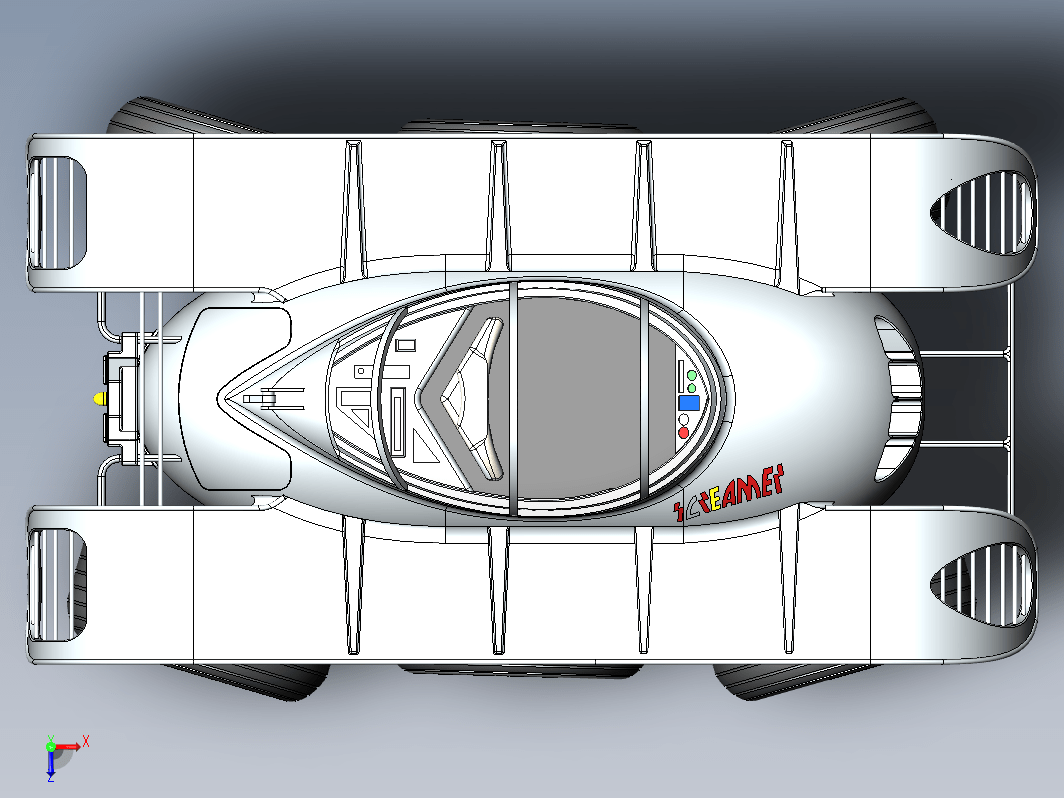 BMW Screamer六轮车