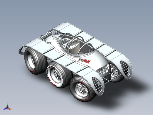 BMW Screamer六轮车缩略图