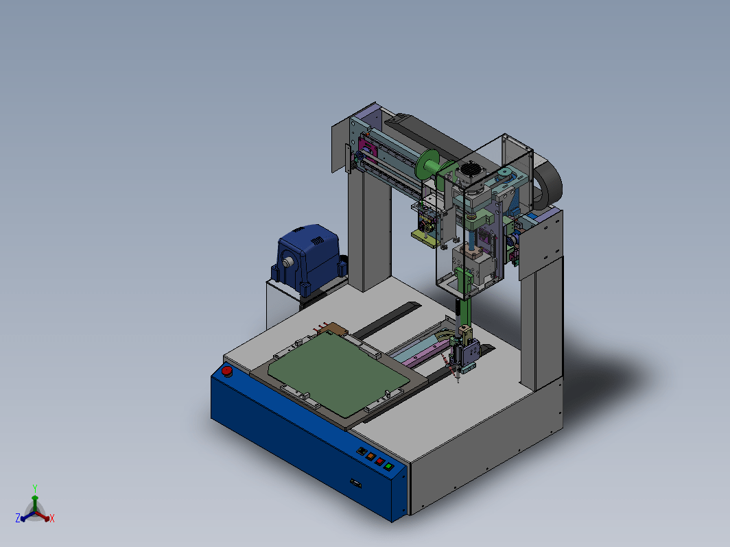 桌面式自动三轴焊锡机