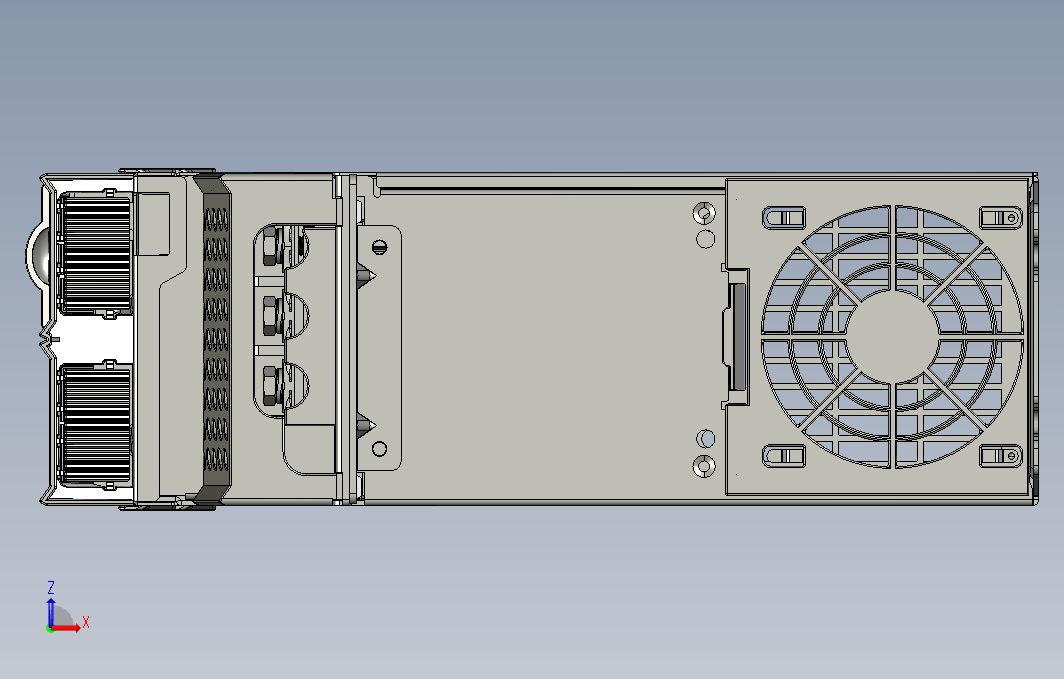 高性能多机传动驱动器STEP_B00(MD810-50M4T18.5G201+整机外形图)