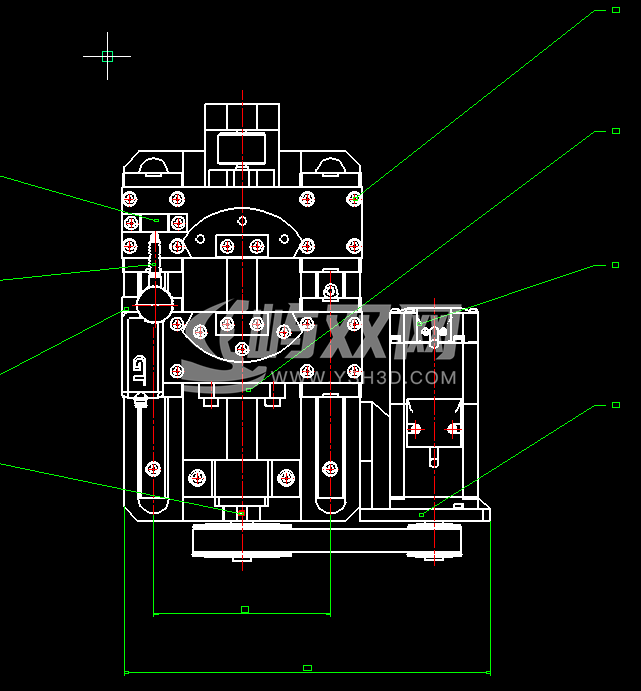 线（丝）拉伸力学性能测试机  CAD+说明书