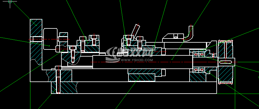 线（丝）拉伸力学性能测试机  CAD+说明书