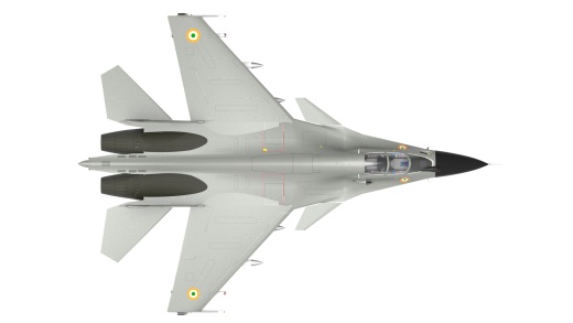 sukhoi-30mki战斗机3D图纸 IGS格式