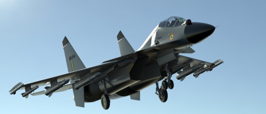 sukhoi-30mki战斗机3D图纸 IGS格式缩略图