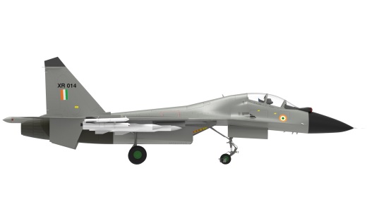 sukhoi-30mki战斗机3D图纸 IGS格式缩略图