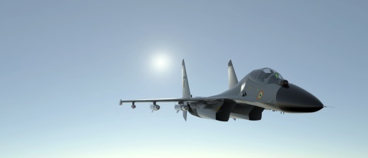 sukhoi-30mki战斗机3D图纸 IGS格式缩略图