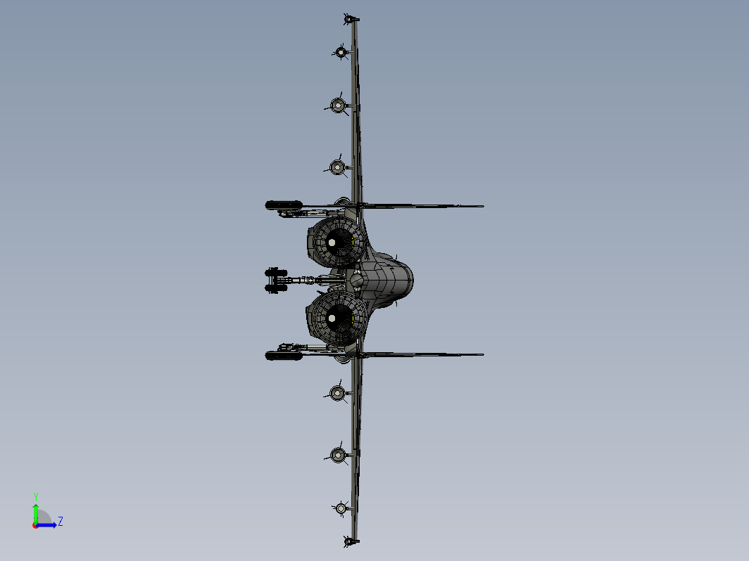 sukhoi-30mki战斗机3D图纸 IGS格式