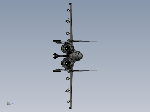 sukhoi-30mki战斗机3D图纸 IGS格式缩略图
