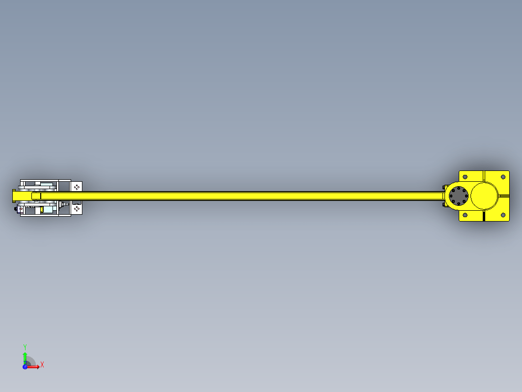 Marking fixture with crane起重机吊臂结构