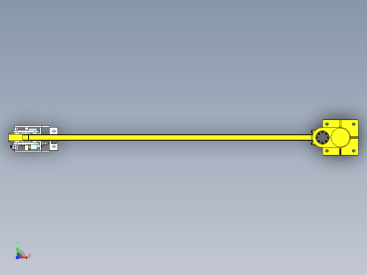 Marking fixture with crane起重机吊臂结构缩略图