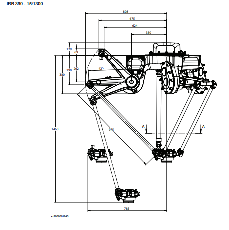 ABB并联机器人IRB 390-15_1300