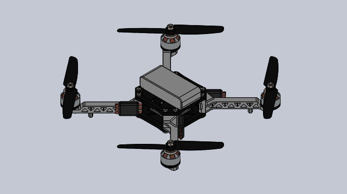 quadcopter-223四轴飞行模型