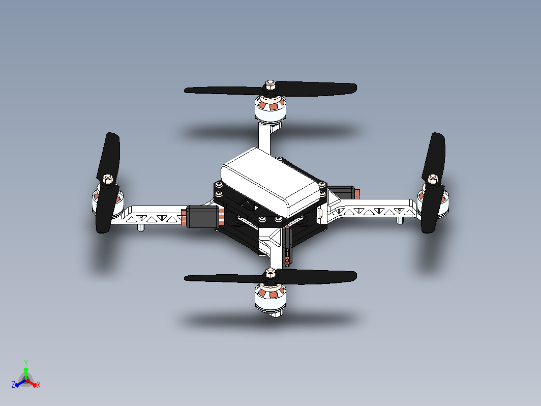 quadcopter-223四轴飞行模型