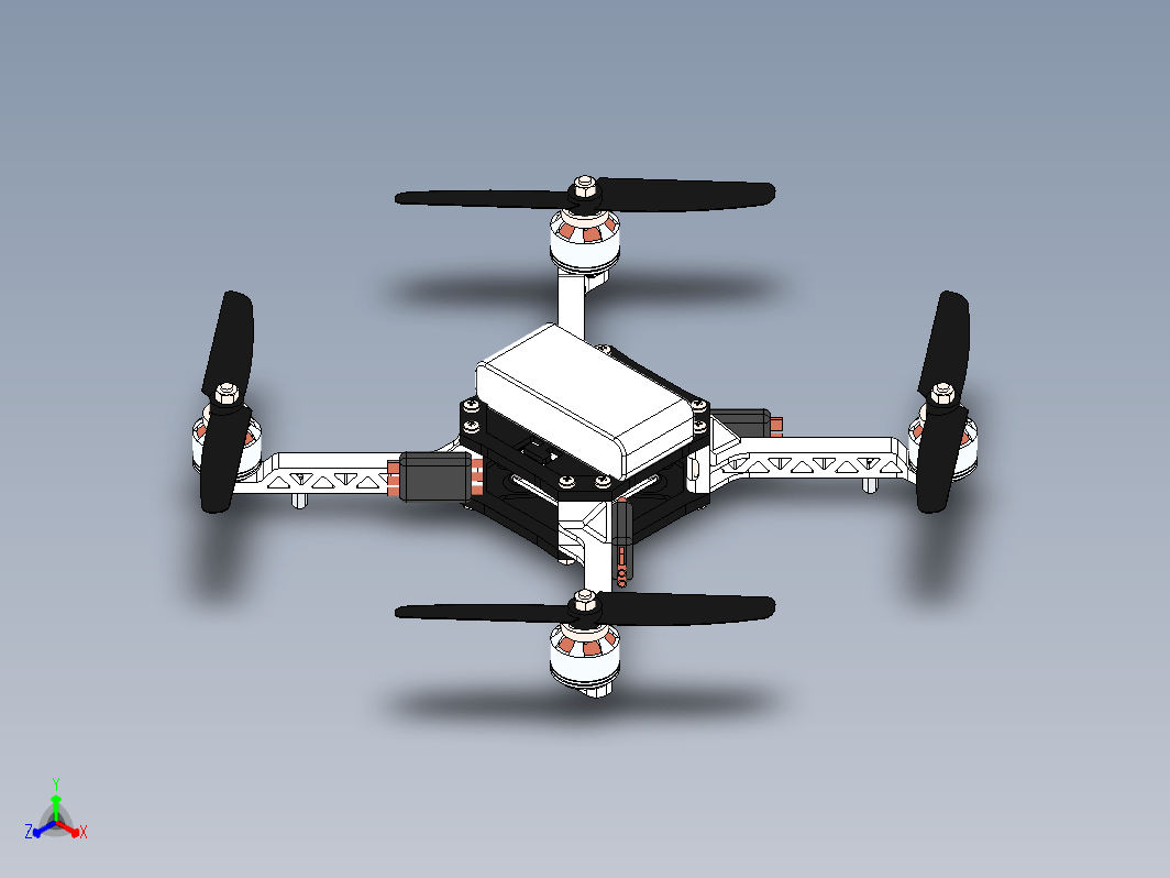 quadcopter-223四轴飞行模型