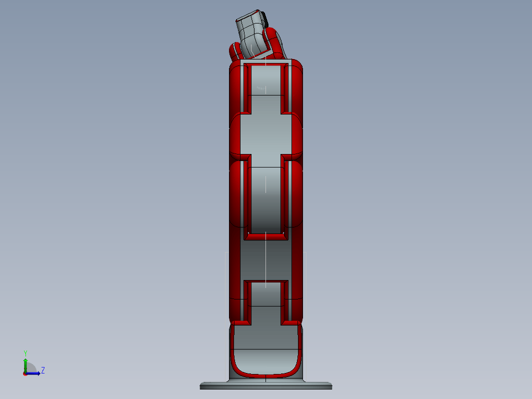 四自由度机械臂简易模型 4-dof-robot-arm