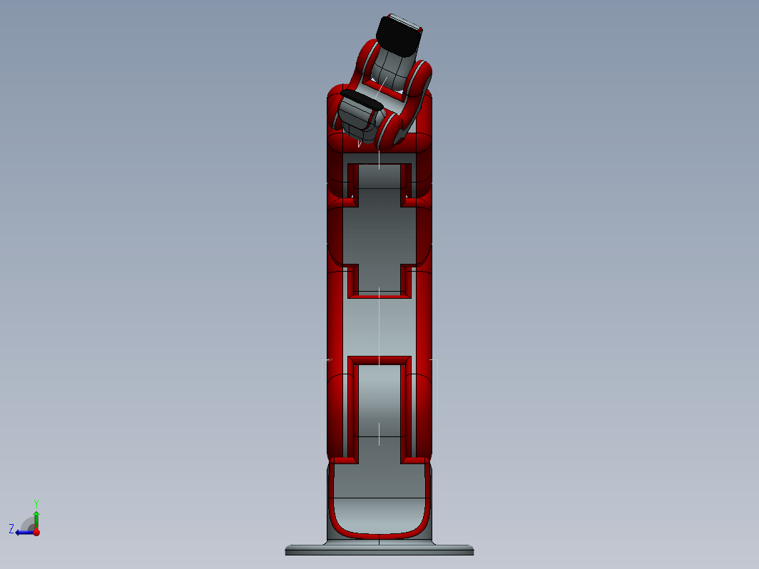 四自由度机械臂简易模型 4-dof-robot-arm