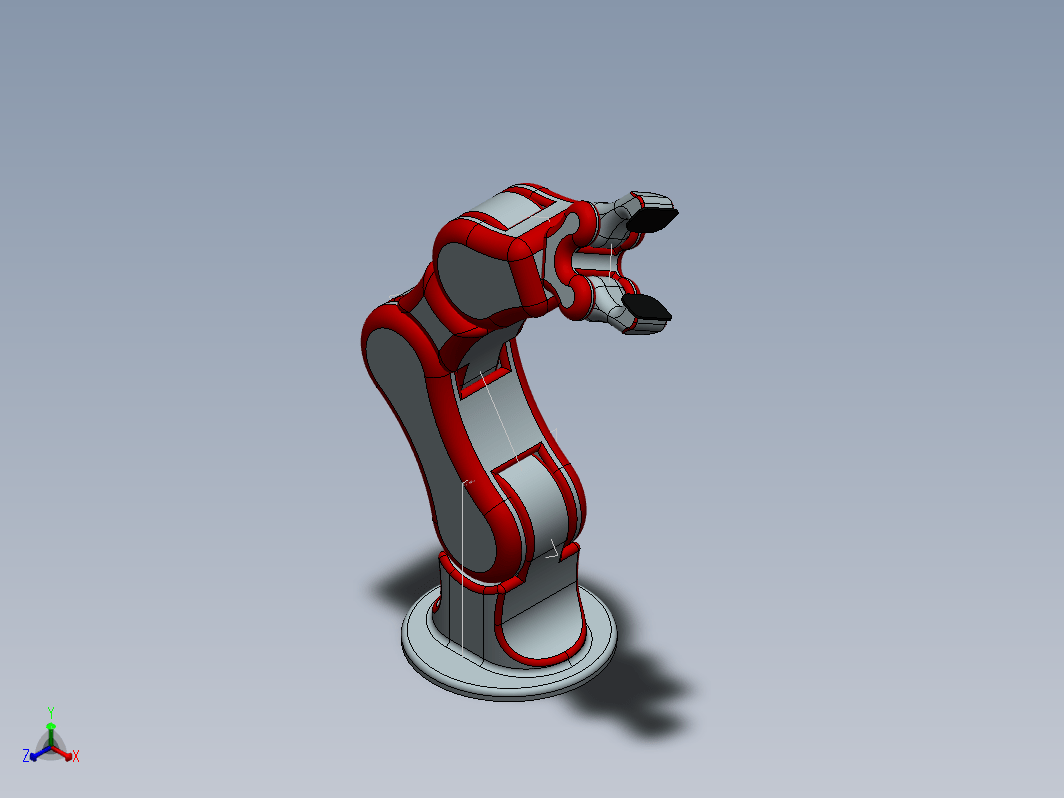 四自由度机械臂简易模型 4-dof-robot-arm