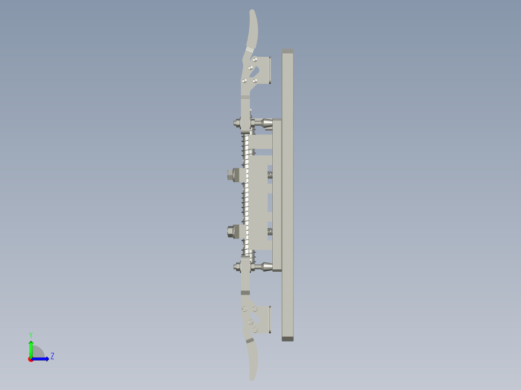 螺纹钢治具组装.STEP