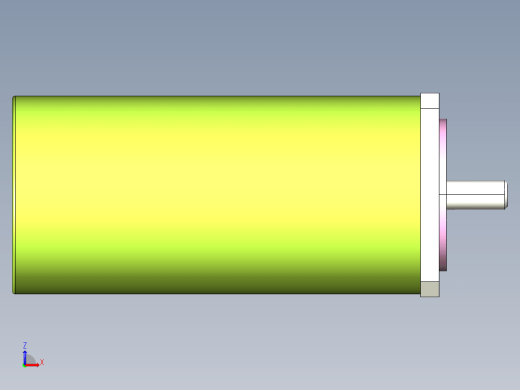 YK31328A  130mm三相步进电机（3D）缩略图