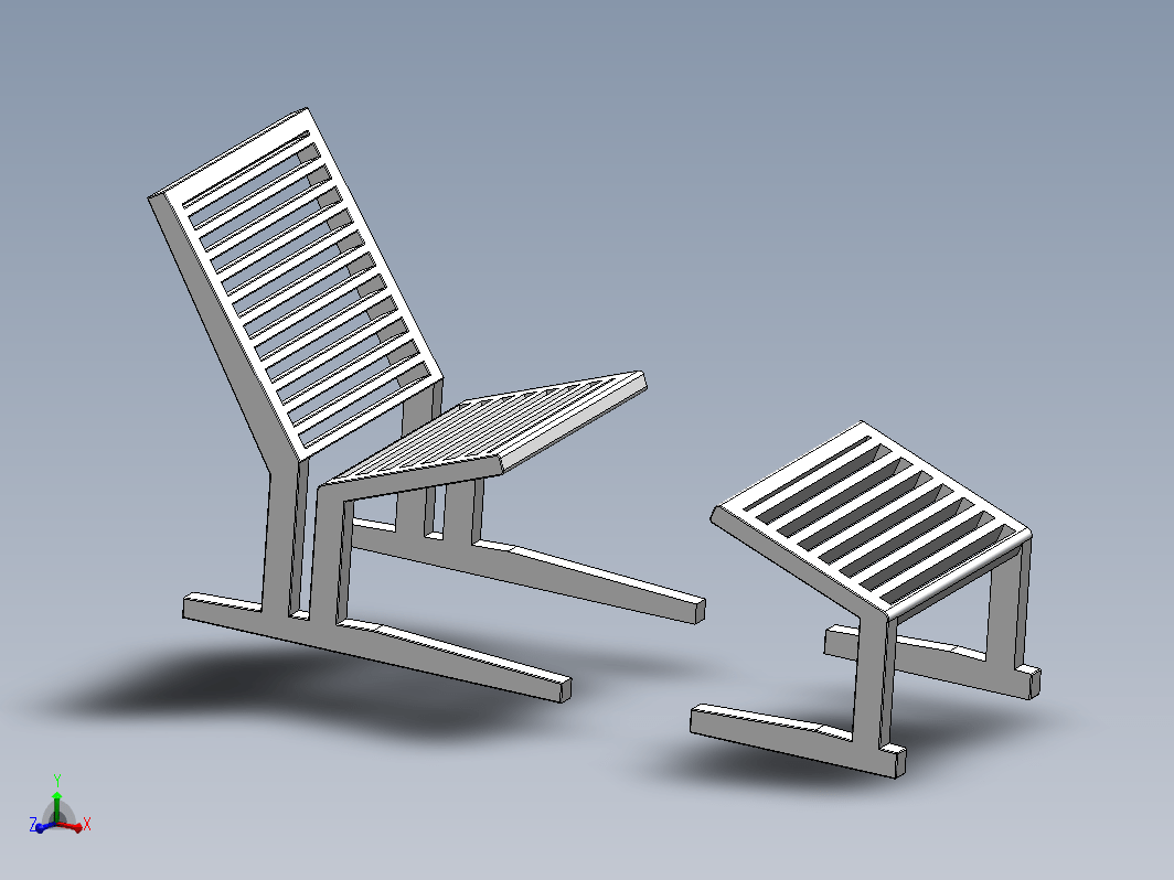 木制休闲椅