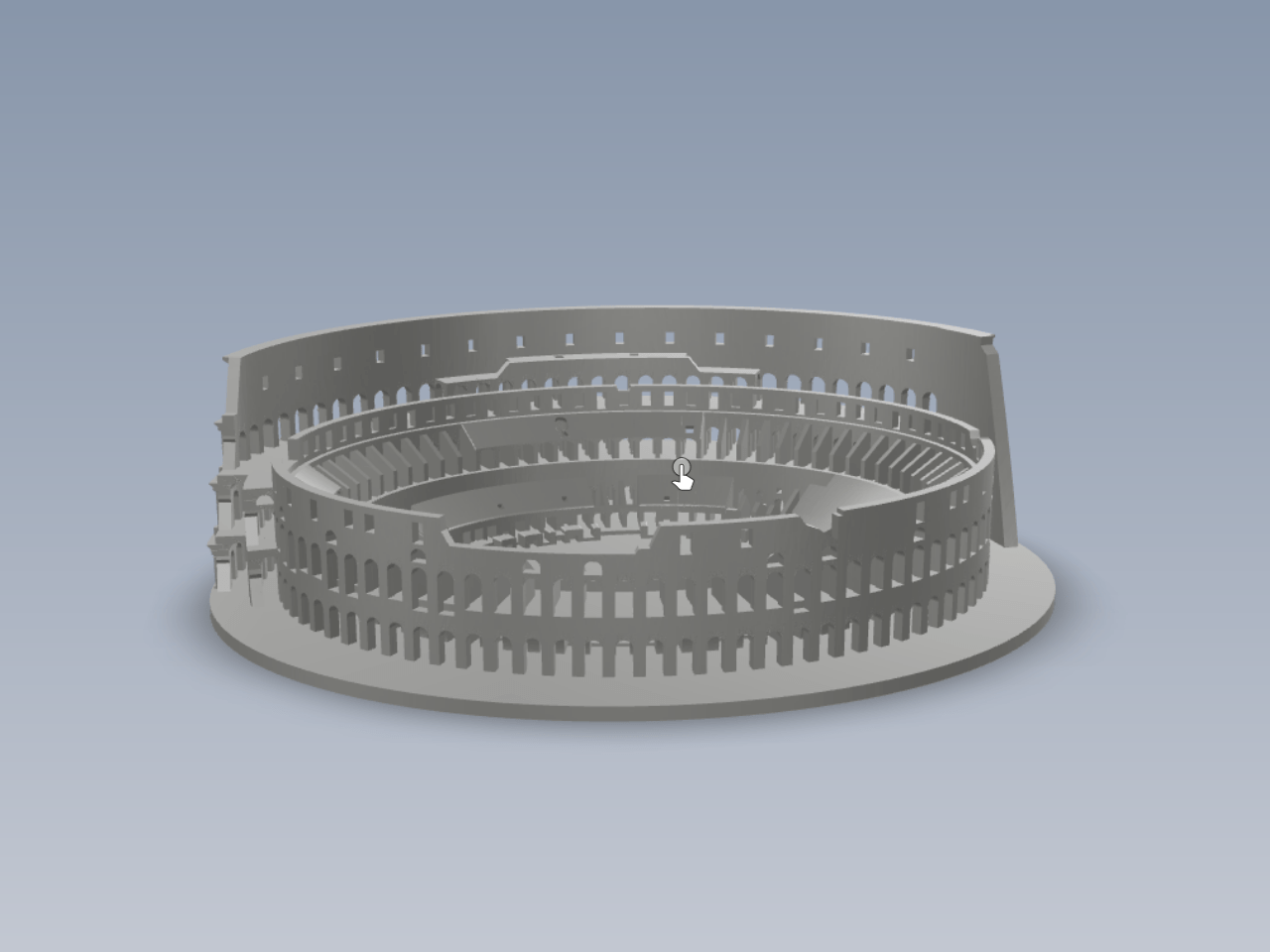 Colosseum罗马斗兽场模型
