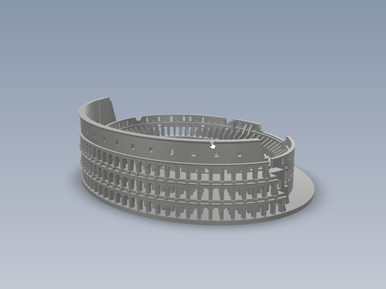 Colosseum罗马斗兽场模型