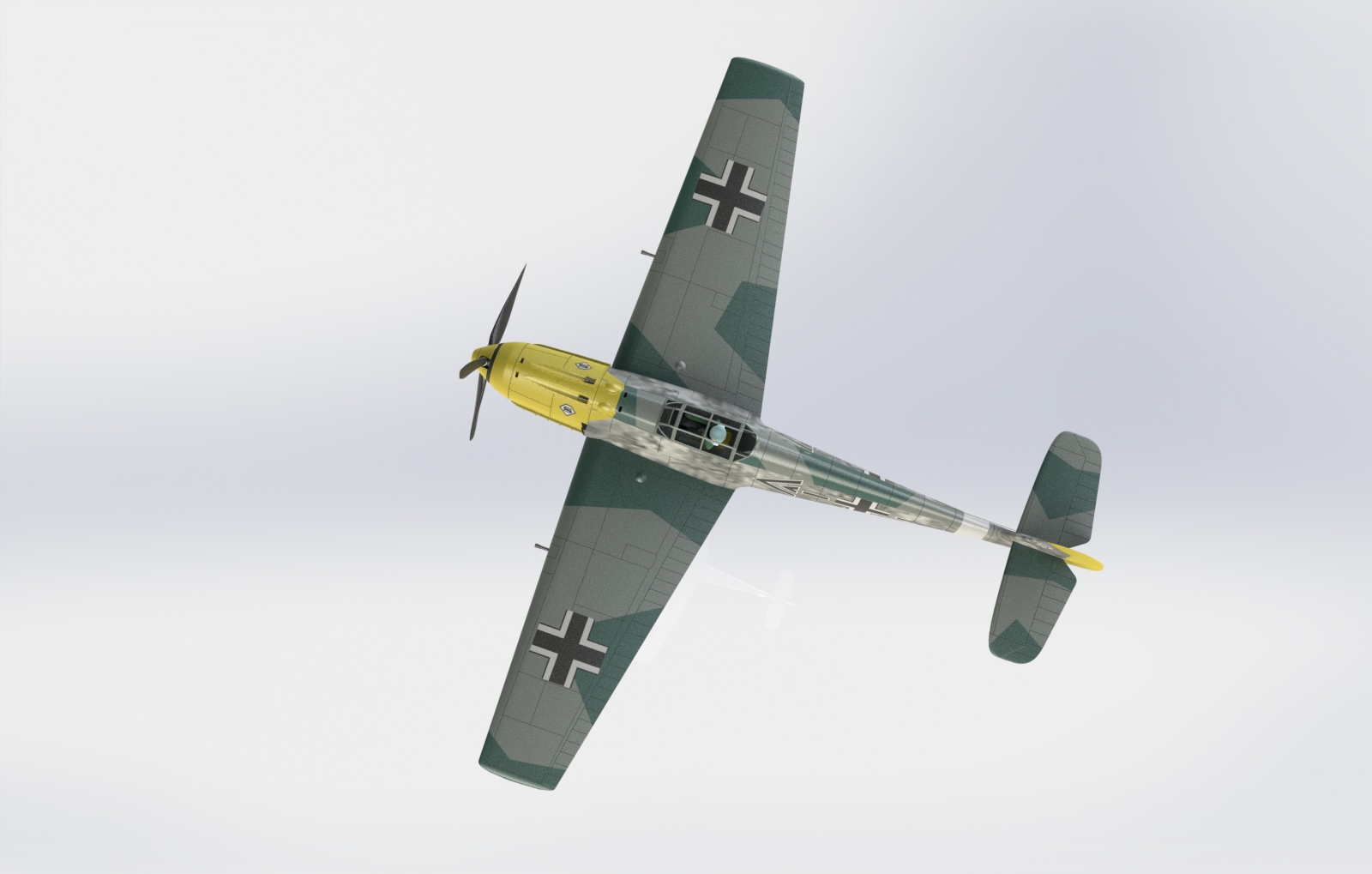 二战战斗机 Messerschmitt 109 E