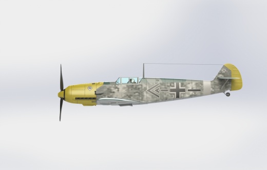 二战战斗机 Messerschmitt 109 E缩略图