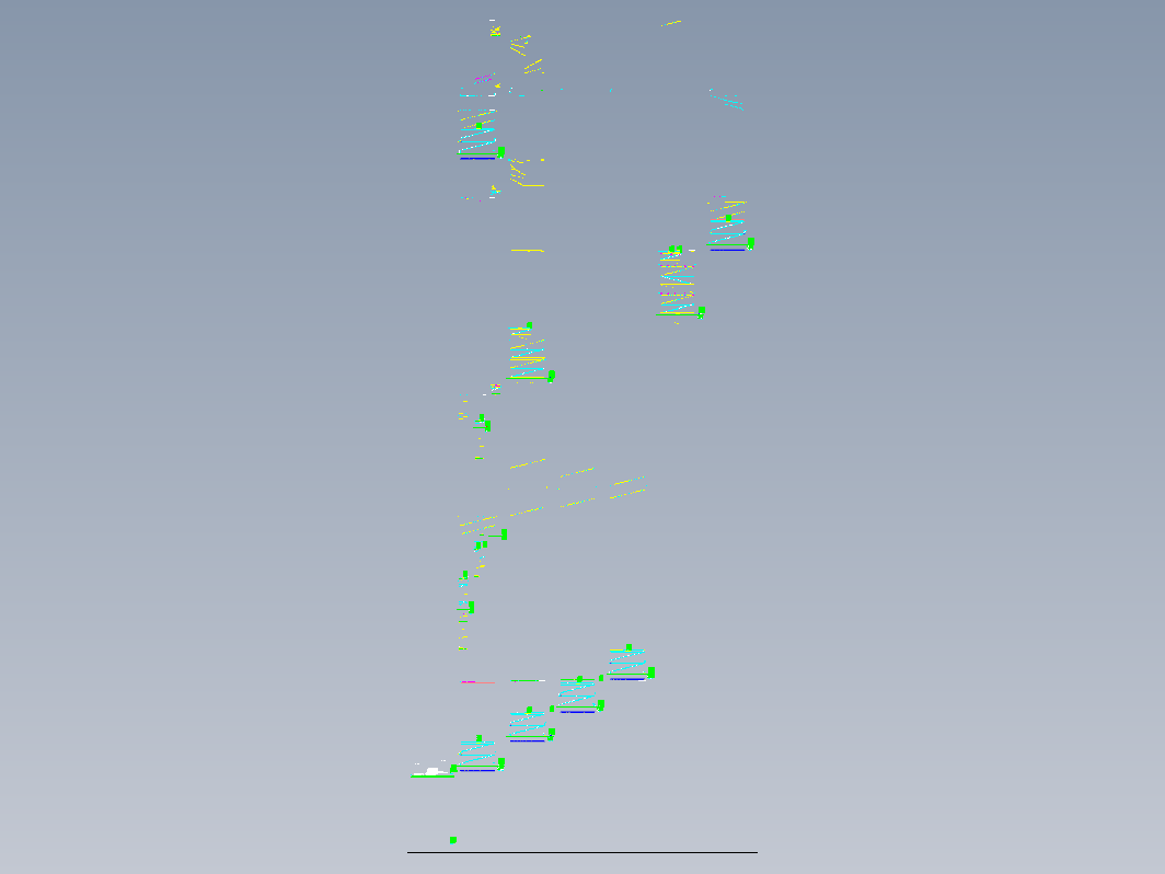 湖北某公司钢结构工程CAD