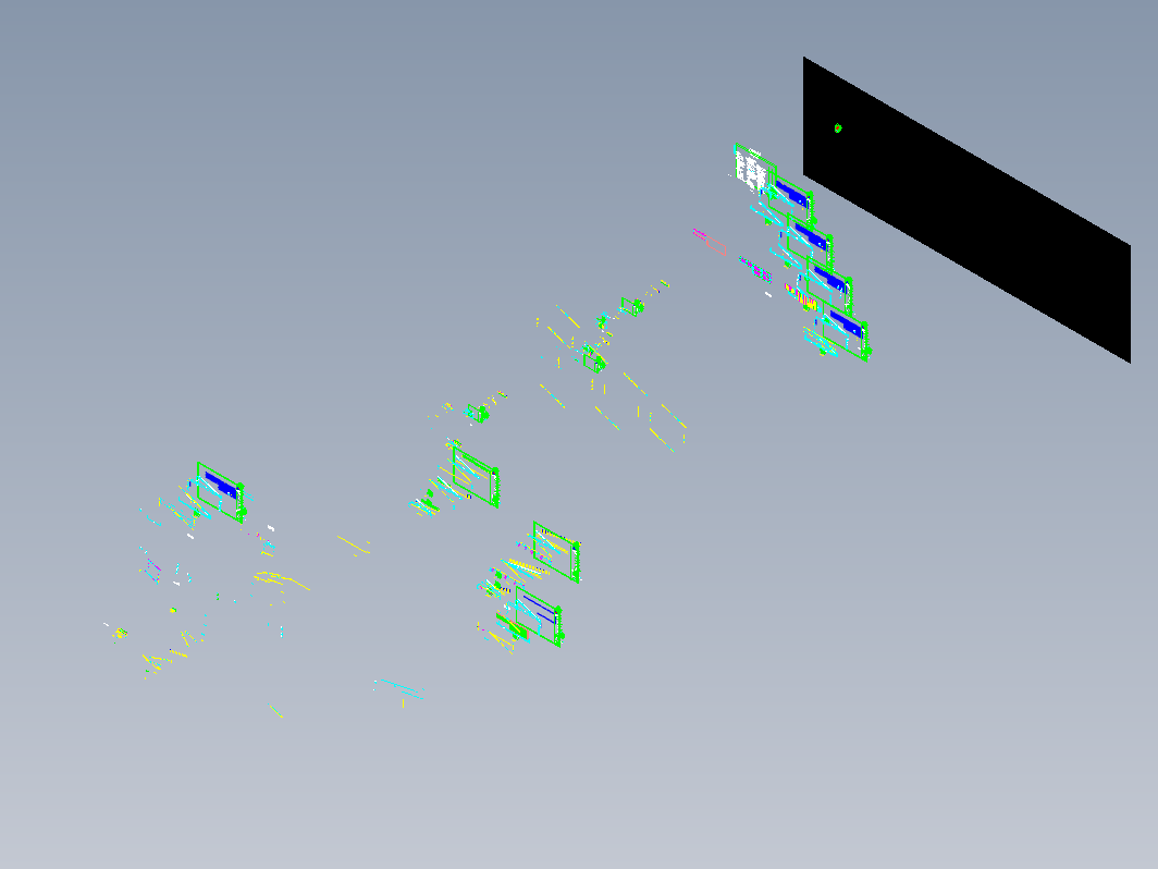 湖北某公司钢结构工程CAD