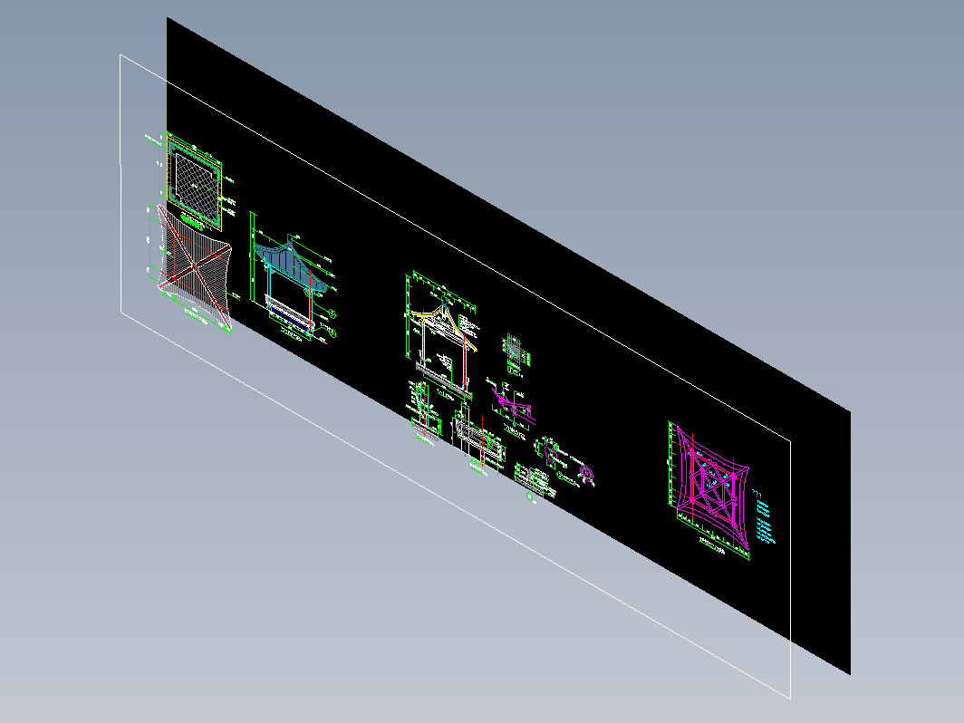 建筑 观景亭